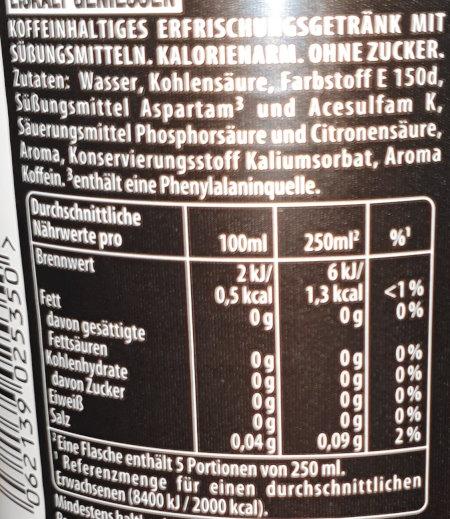 Pepsi Cherry No Sugar - no bottle deposit 2