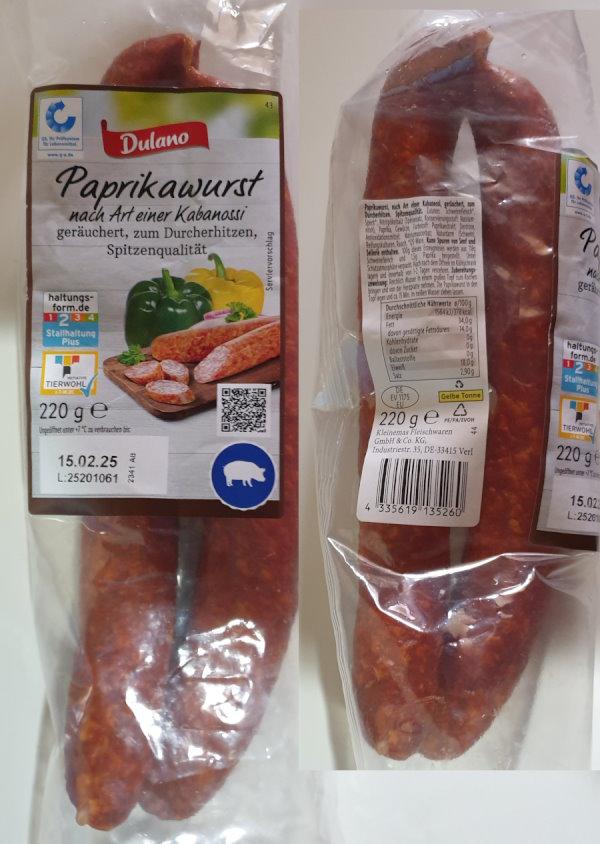 Paprikawurst