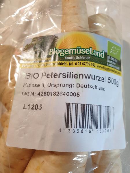 Petersiliewurzel 2