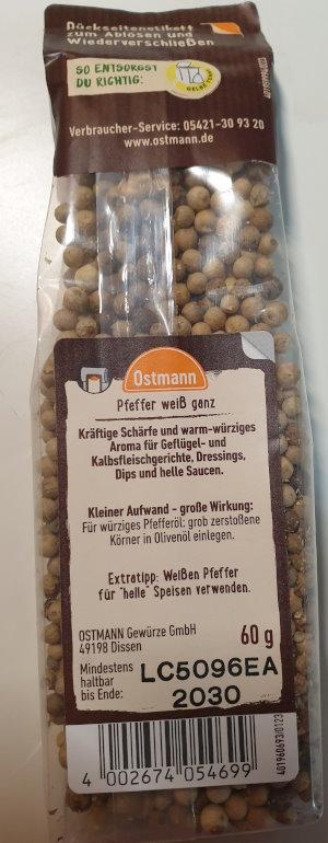 Pfeffer weiß ganz - Ostmann 2
