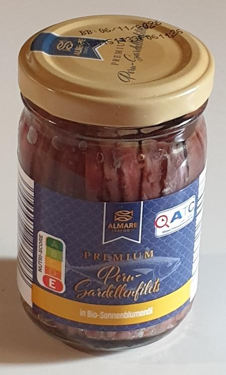 Anchovies Sardines Sardellen in glass bottle 5