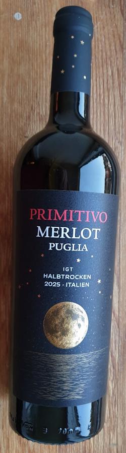 Primitivo Merlot Puglia IGT Halbtrocken 2025 Italien