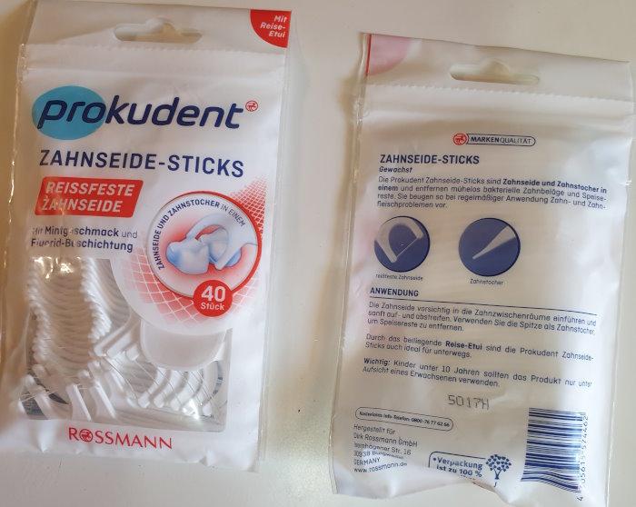 Prokudent 40pcs Zahnseidesticks