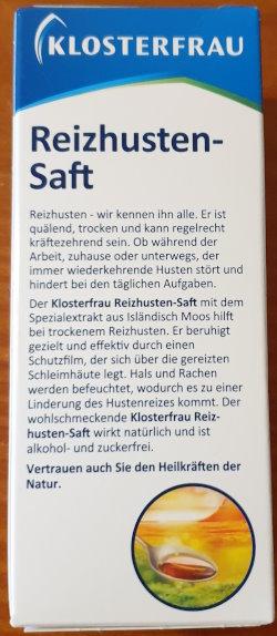 Reizhusten Saft - Klosterfrau 2