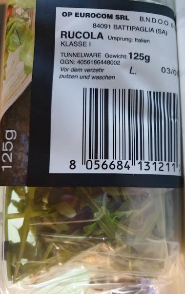 Rucola Ρόκα Roquette Rocket 3