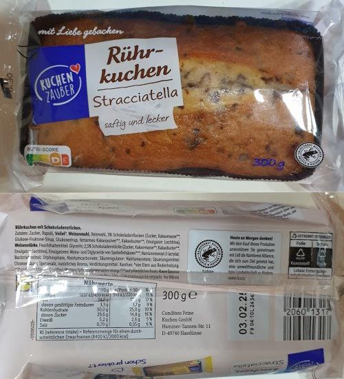 Rührkuchen Stracciatella/Zitrone/Marmor 300gr