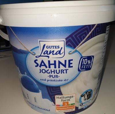 Sahne - Griech. art 1Kg 10% 2