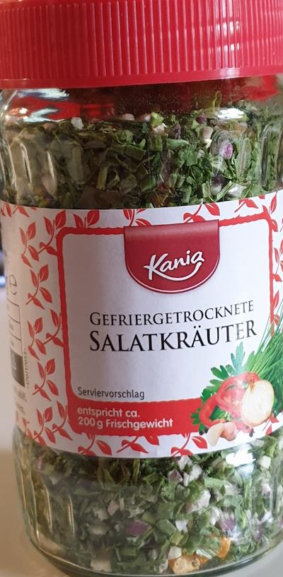 Salatkräuter, Gefriergetrocknete