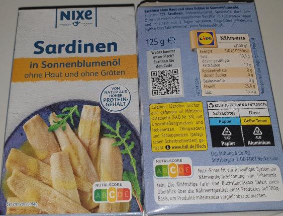 Σαρδέλλες σε ηλιέλαιο, κλπ - κονσέρβα / Anchovies Sardines Sardellen in Sunflower/etc oil in can 2
