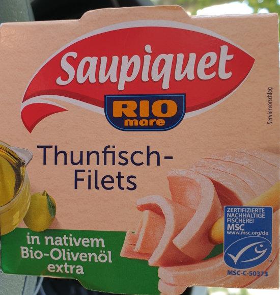 Thunfisch Filets in Bio-Olinenöl extra - Rio mare