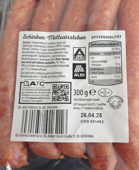 Schinken-Mettwurst 3