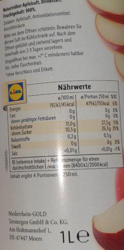 Apple - Direktsaft, Apfel 2