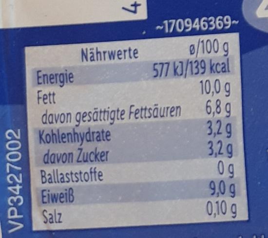 Speisequark 40% Fett 2