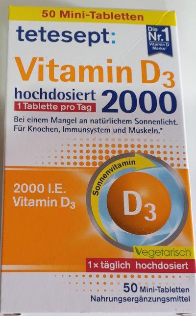 D3 tablets 50 μg