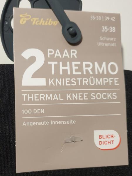 Thermo Kniestrümpfe
