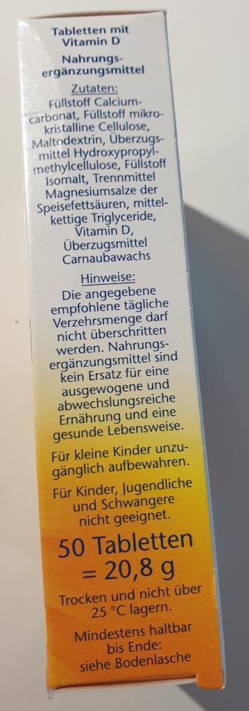 D3 tablets 50 μg 4
