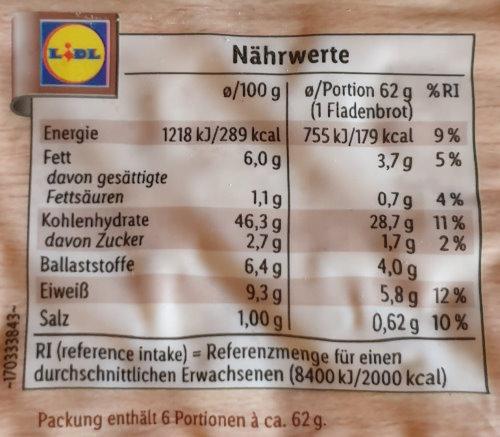 Vollkorn - Tortilla Wraps Gräfschafter 2