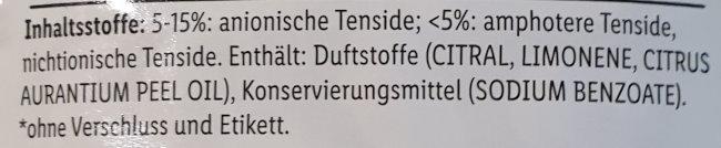 W5 Spülmittel Zitronenfrische 2
