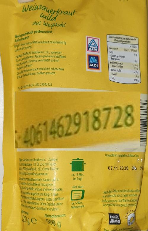 Weinsauerkraut 2