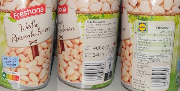 Weiße Riesenbohnen