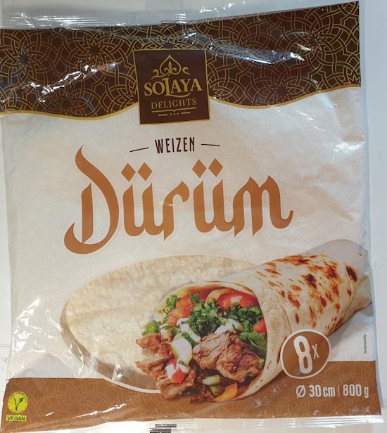Weizen Tortilla Wraps Dürüm