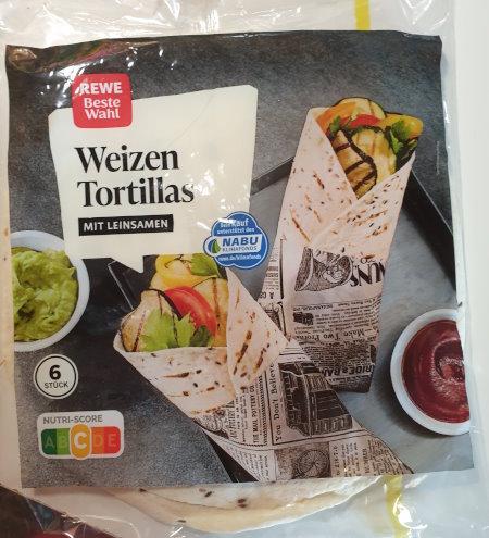 Weizen - Tortilla Wraps - REWE Beste Wahl