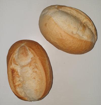 Weizenbrötchen LIDL, 78-79gr