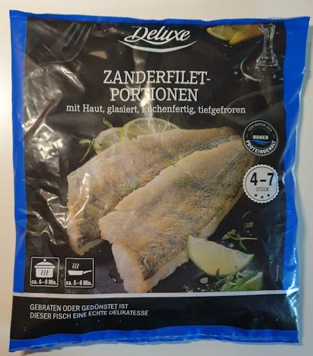 Zanderfilet-Portionen