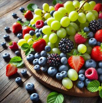 Berries, Cherries, Grapes