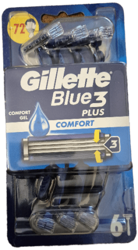 Gillette Blue 3 - 6 pcs