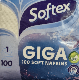 Softex χαρτοπετσέτες 100τμχ