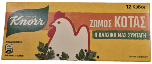 Knorr κύβοι κότας
