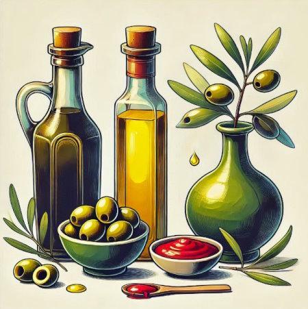 Olives, Olive Oil, Vinegar