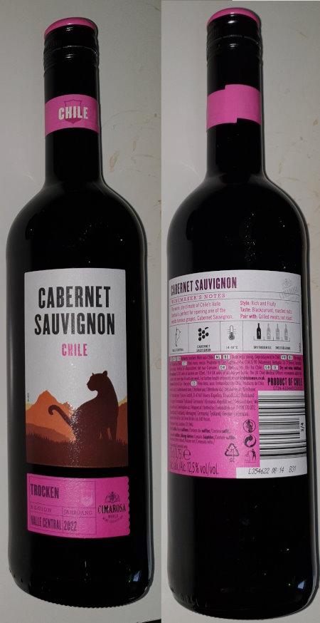 Cabernet Sauvignon, Chile
