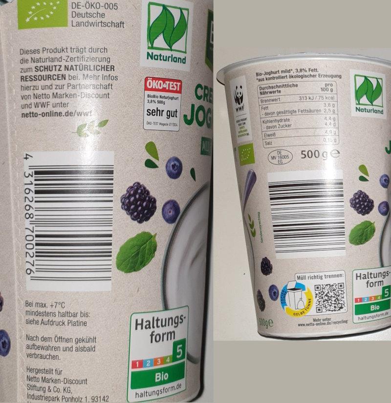 Joghurt 3.5% 2